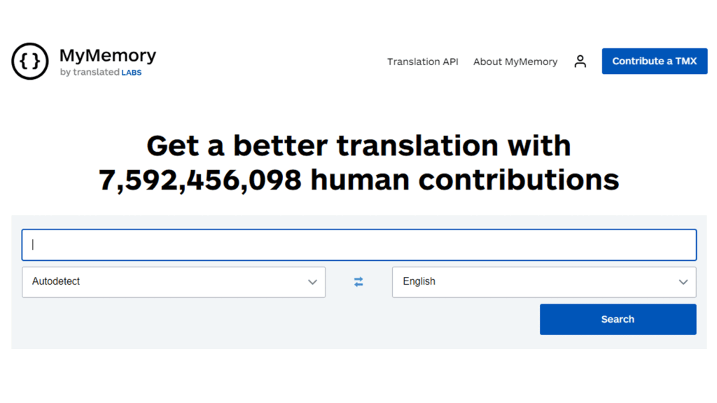 دیکشنری آنلاین My Memory، بهترین مترجم آنلاین متن 60 زبان متفاوت دنیا